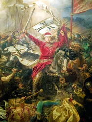 Fragment of Battle of Grunwald, Vytautas the Great